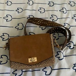 Free People Stella Leather Crossbody